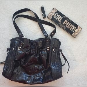 Bundle Only: Nine West Women's Black Bag Quality Man Made Material